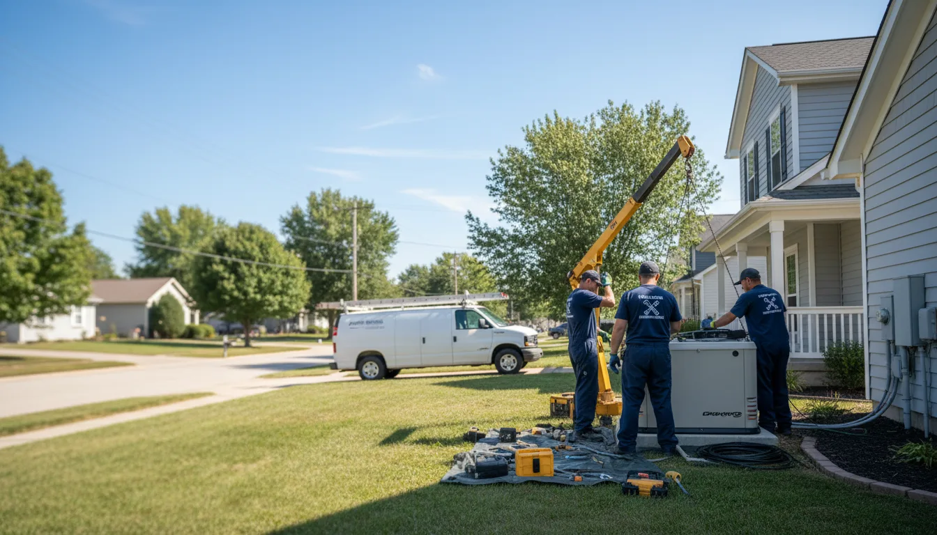 Generator Installation in Bradley, OK near me